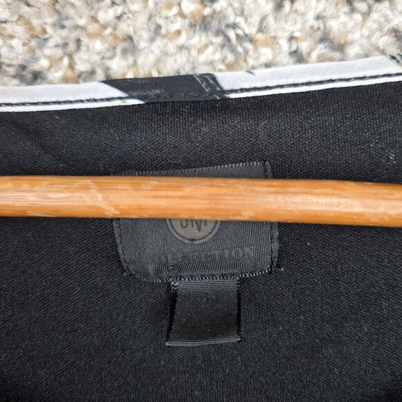 JM Collection Top Womens Small Black Flutter Sleeve Floral Print‎ Blouse Ladies - Picture 6 of 7